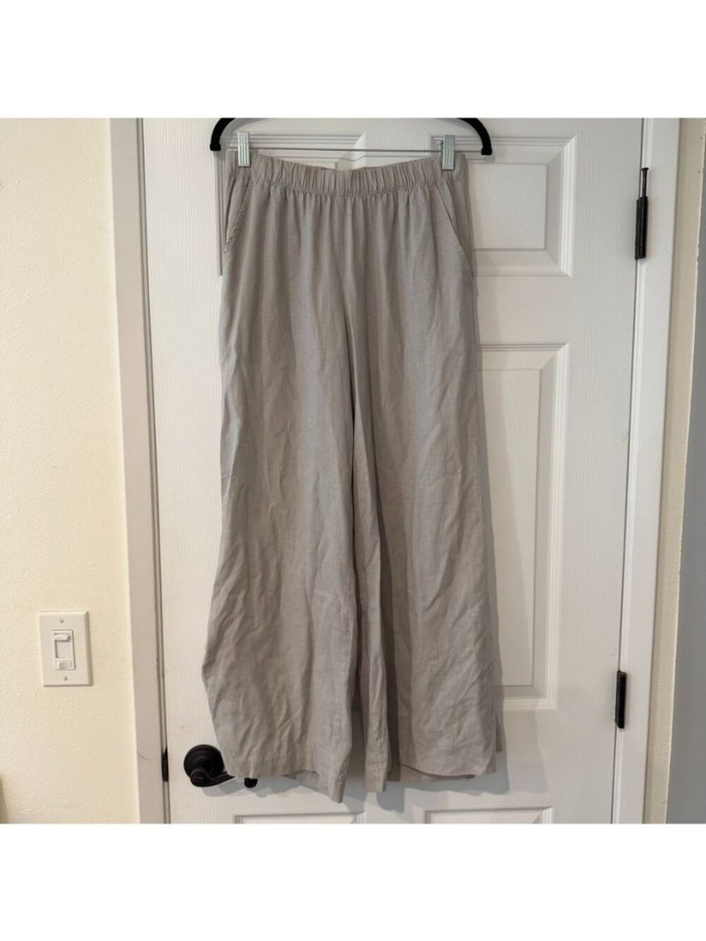 Stella Carakasi Casual Wide Leg Breathable Resort Wear Pants Size Small